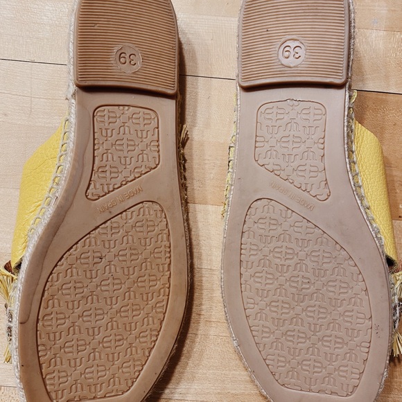 Maypol Fringed Espadrille Slide Sandals - New - Picture 5 of 5